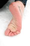 Feet - Natalia A - 2016-10-25 Barefoot on the snow