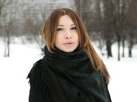 Feet - Natalia A - 2016-10-25 Barefoot on the snow