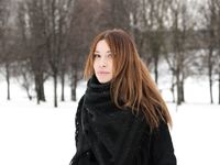 Feet - Natalia A - 2016-10-25 Barefoot on the snow