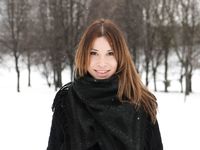 Feet - Natalia A - 2016-10-25 Barefoot on the snow