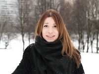 Feet - Natalia A - 2016-10-25 Barefoot on the snow