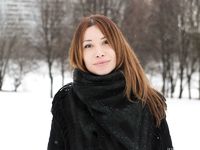 Feet - Natalia A - 2016-10-25 Barefoot on the snow