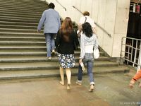 Feet - Natasha A + Luba - 2006-11-08 Tempted to a barefoot walk