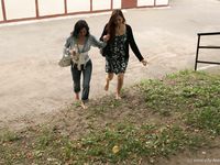 Feet - Natasha A + Luba - 2006-11-08 Tempted to a barefoot walk