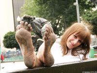 Feet - Natasha E - 2011-09-22 High arhces and long toes