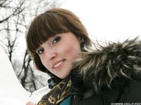 Feet - Natasha G - 2012-11-18 Barefoot in cold weather