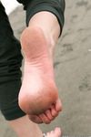 Feet - Natasha G - 2012-11-18 Barefoot in cold weather