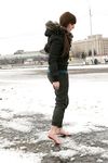 Feet - Natasha G - 2012-11-18 Barefoot in cold weather