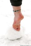 Feet - Natasha G - 2012-11-18 Barefoot in cold weather