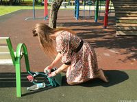 Feet - Natasha H - 2016-11-03 A joyful barefoot beauty