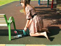 Feet - Natasha H - 2016-11-03 A joyful barefoot beauty