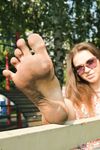 Feet - Natasha H - 2016-11-03 A joyful barefoot beauty