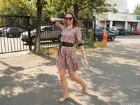 Feet - Natasha H - 2016-11-03 A joyful barefoot beauty