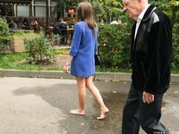 Feet - Natasha H - 2017-11-08 Cool weather barefoot walk