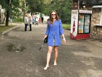 Feet - Natasha H - 2017-11-08 Cool weather barefoot walk