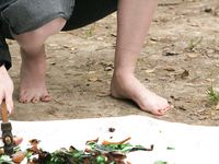 Feet - Nina + Anna Taradanova + Unknown girl - 2007-05-03 Extremal summer day