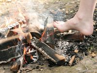 Feet - Nina + Anna Taradanova + Unknown girl - 2007-05-03 Extremal summer day