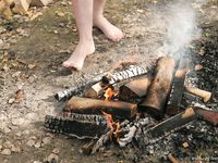 Feet - Nina + Anna Taradanova + Unknown girl - 2007-05-03 Extremal summer day