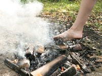 Feet - Nina + Anna Taradanova + Unknown girl - 2007-05-03 Extremal summer day