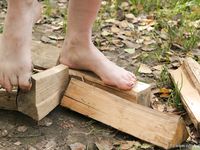 Feet - Nina + Anna Taradanova + Unknown girl - 2007-05-03 Extremal summer day