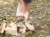 Feet - Nina + Anna Taradanova + Unknown girl - 2007-05-03 Extremal summer day