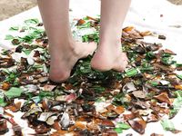 Feet - Nina + Anna Taradanova + Unknown girl - 2007-05-03 Extremal summer day