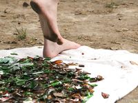 Feet - Nina + Anna Taradanova + Unknown girl - 2007-05-03 Extremal summer day