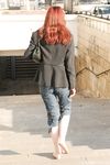 Feet - Nina - 2006-12-27 Red-haired barefoot girl