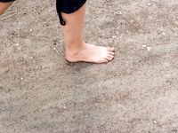 Feet - Nina - 2008-09-21 Barefoot horse riding