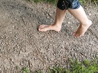 Feet - Nina - 2008-09-21 Barefoot horse riding