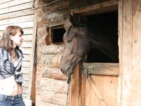 Feet - Nina - 2008-09-21 Barefoot horse riding