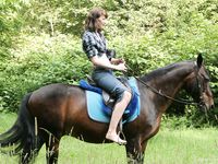 Feet - Nina - 2008-09-21 Barefoot horse riding