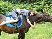 Feet - Nina - 2008-09-21 Barefoot horse riding