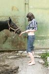 Feet - Nina - 2008-09-21 Barefoot horse riding