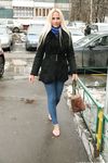 Feet - Nina D - 2017-04-19 Bare feet in the cold slush