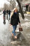 Feet - Nina D - 2017-04-19 Bare feet in the cold slush