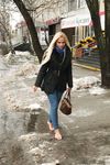 Feet - Nina D - 2017-04-19 Bare feet in the cold slush