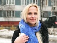 Feet - Nina D - 2017-04-19 Bare feet in the cold slush