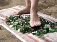 Feet - Oksana + Jenya + Anna Taradanova - 2006-12-03 Sharp exam for bare feet