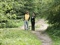 Feet - Oksana + Jenya + Anna Taradanova - 2006-12-03 Sharp exam for bare feet