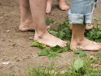 Feet - Oksana + Jenya + Anna Taradanova - 2006-12-03 Sharp exam for bare feet