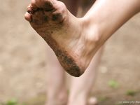 Feet - Oksana + Jenya + Anna Taradanova - 2006-12-03 Sharp exam for bare feet