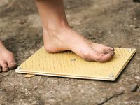 Feet - Oksana + Jenya + Anna Taradanova - 2006-12-03 Sharp exam for bare feet