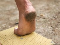 Feet - Oksana + Jenya + Anna Taradanova - 2006-12-03 Sharp exam for bare feet