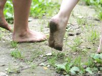 Feet - Oksana + Jenya + Anna Taradanova - 2006-12-03 Sharp exam for bare feet