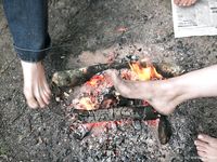 Feet - Oksana + Jenya + Anna Taradanova - 2006-12-03 Sharp exam for bare feet