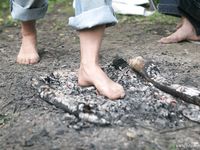 Feet - Oksana + Jenya + Anna Taradanova - 2006-12-03 Sharp exam for bare feet