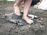 Feet - Oksana + Jenya + Anna Taradanova - 2006-12-03 Sharp exam for bare feet