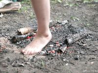 Feet - Oksana + Jenya + Anna Taradanova - 2006-12-03 Sharp exam for bare feet