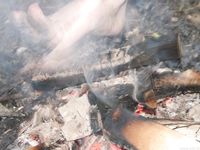 Feet - Oksana + Lena + Marina - 2004-06-19 Barefooted picnic